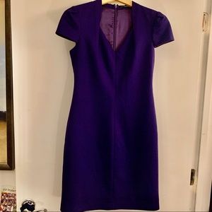 Beautiful Deep purple cap sleeve dress